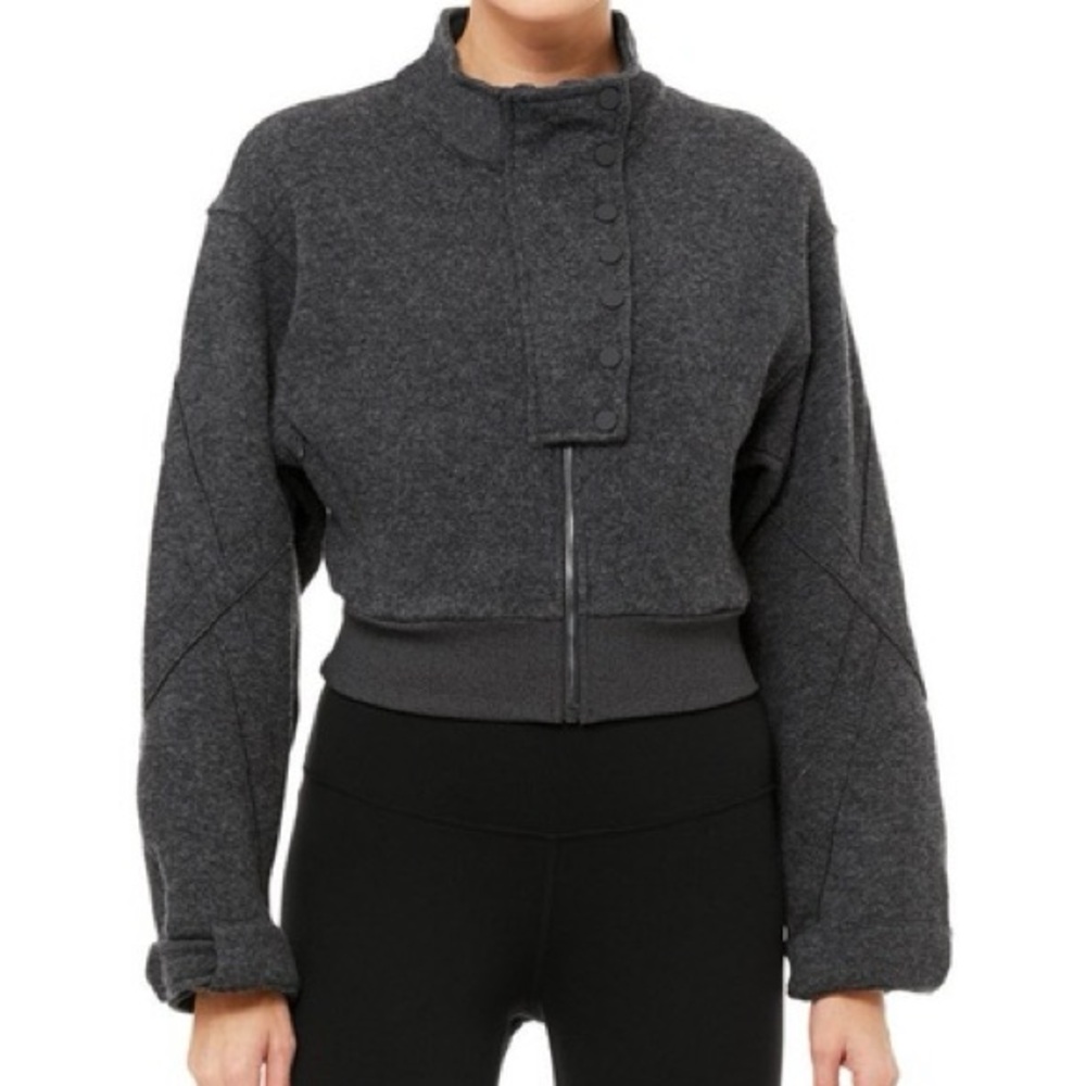 ALO Strut Jacket - like NEW - XS - Anthracite